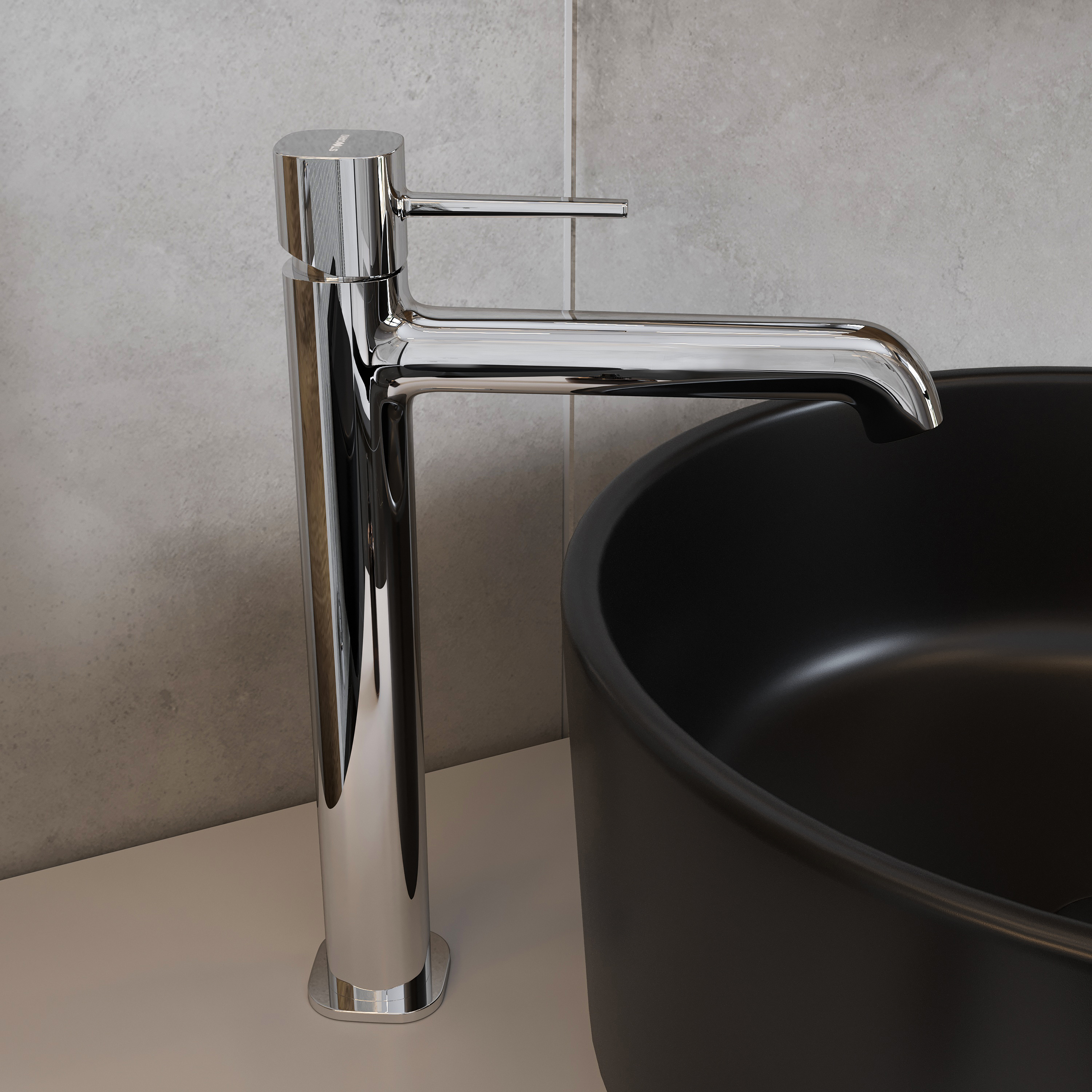 Комплект Смеситель STWORKI Эстерсунд S31020CR хром + Сифон SD-001CR хром + Донный клапан SW-001CR хром