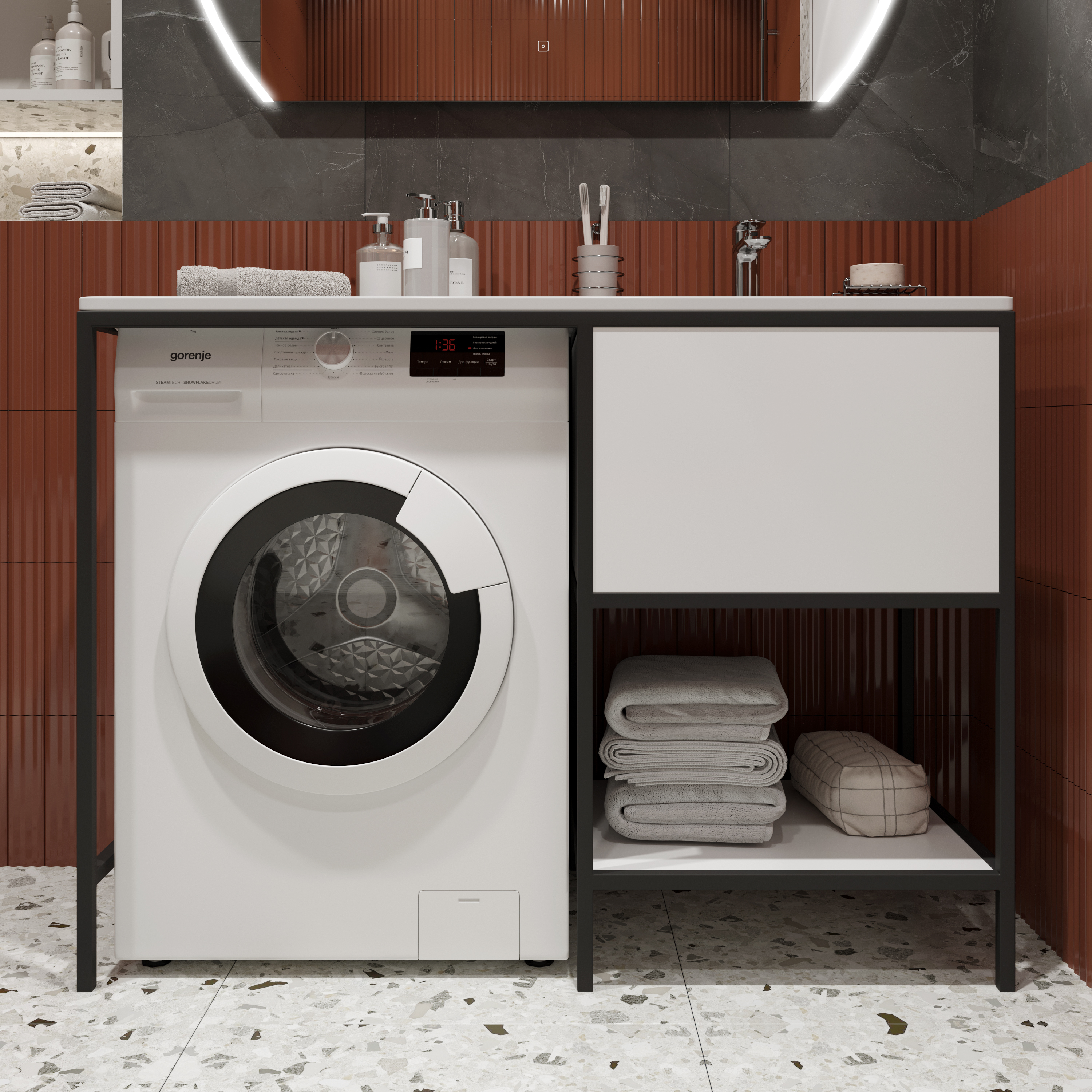 Тумба с раковиной DIWO Новгород 120R