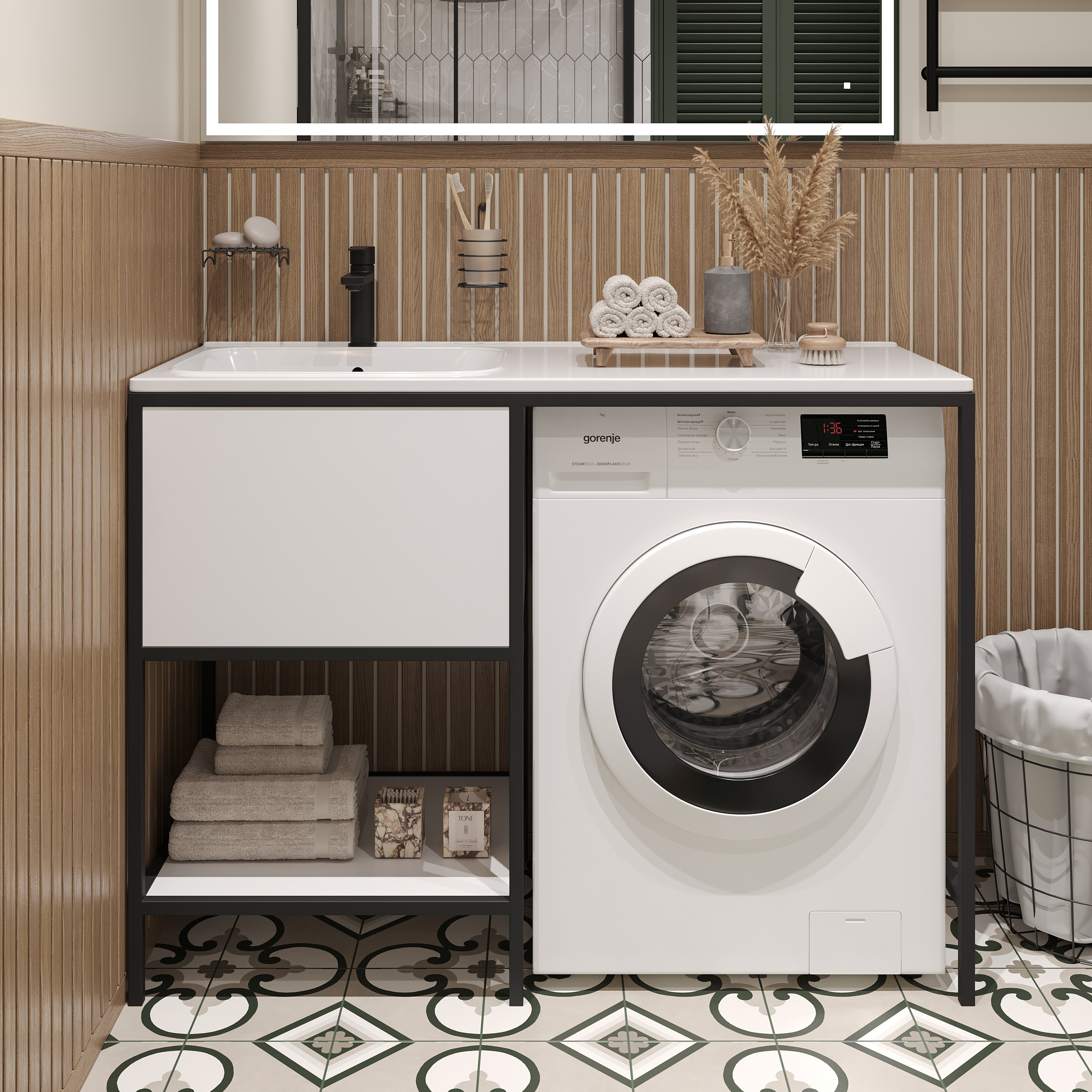 Тумба с раковиной DIWO Новгород 120L