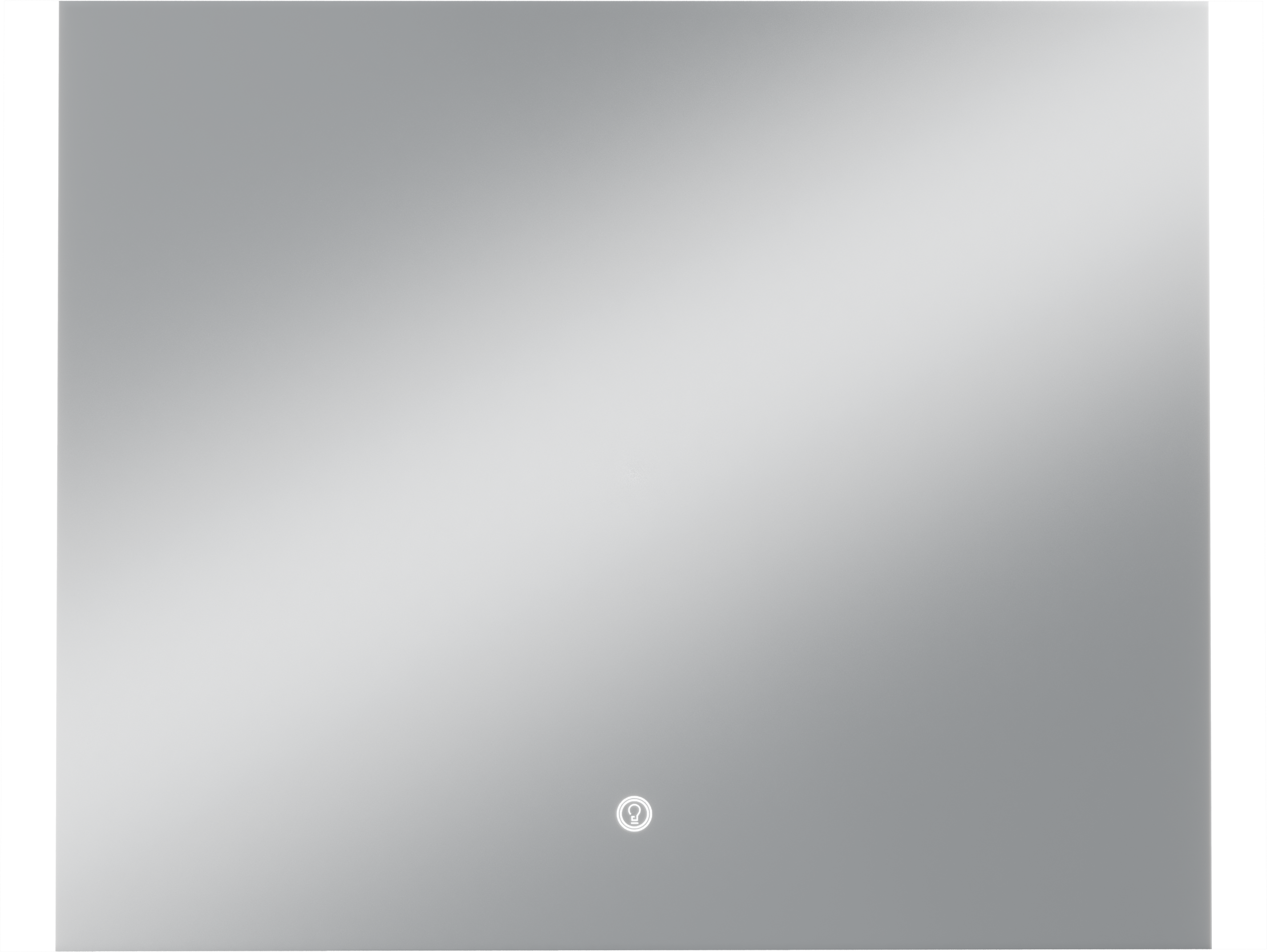 Зеркало DIWO Краснодар 80x60 c подсветкой, с регулировкой яркости подсветки, влагозащитное, сенсорное