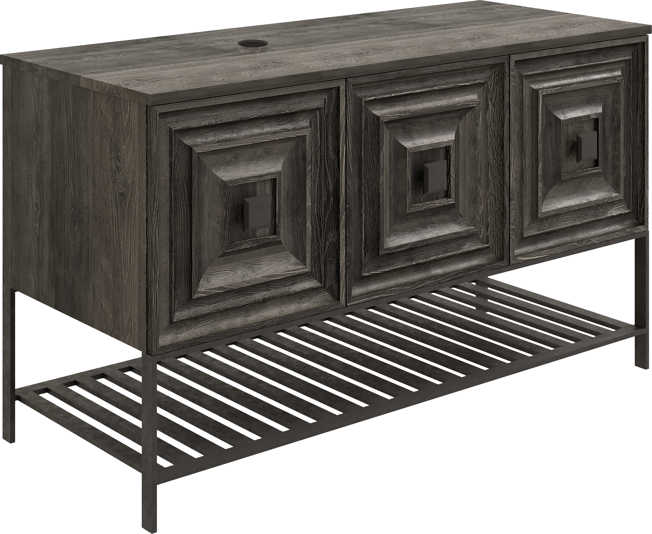 Тумба под раковину со столешницей Belinza Rustica 120