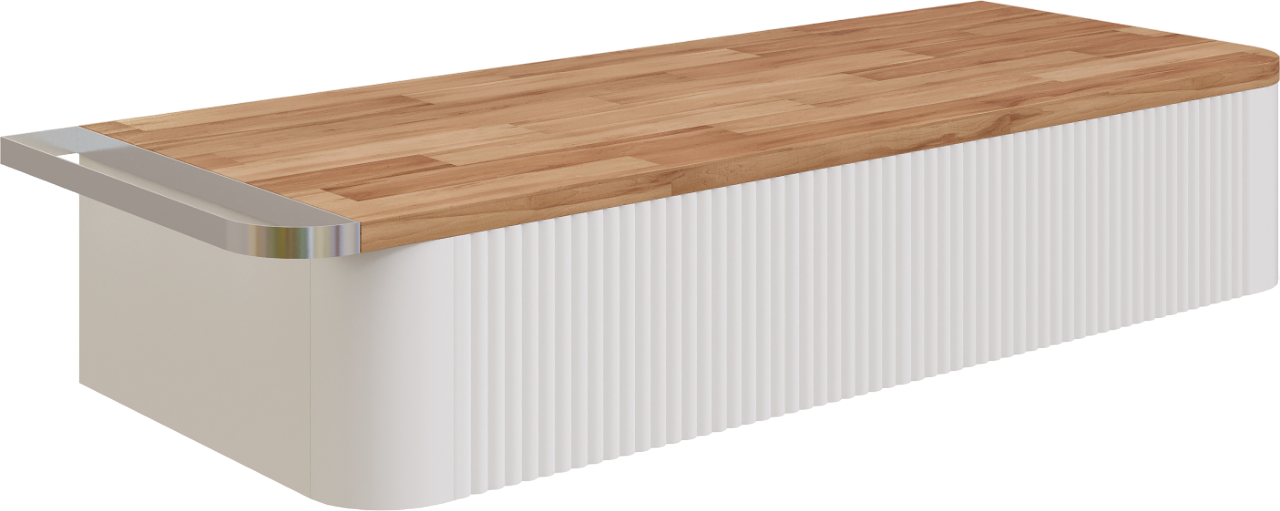 Тумба под раковину со столешницей Belinza Cassa 130