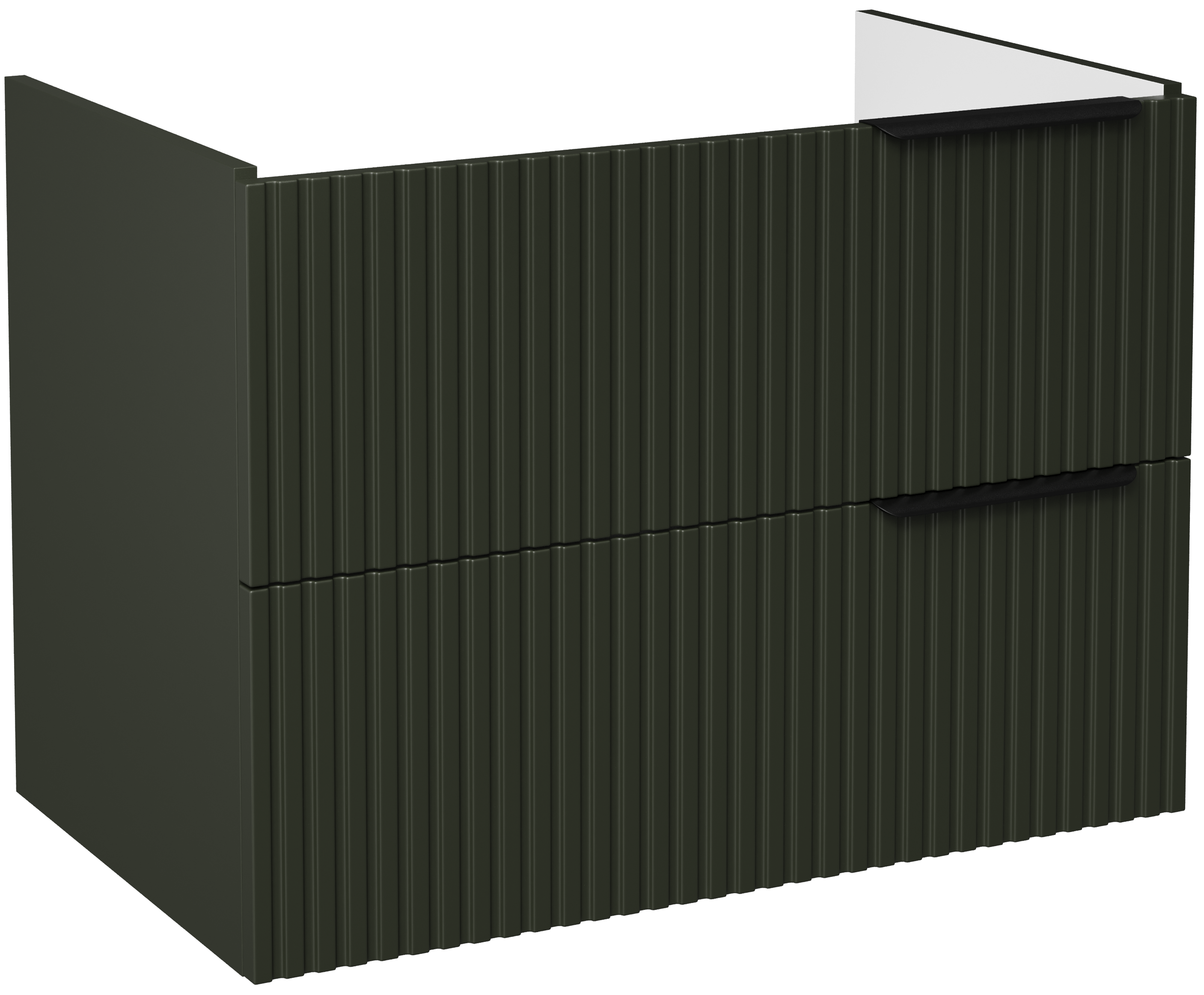 Тумба под раковину STWORKI Хаммель 75 грин софт