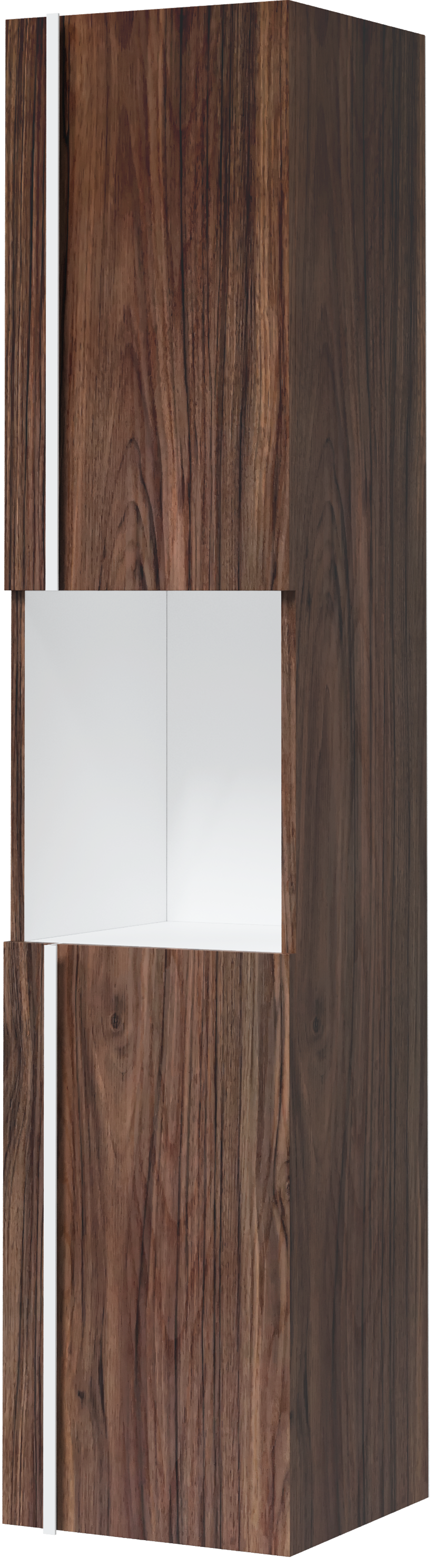 Шкаф-пенал для ванной STWORKI Вестервик 30 орех каньон