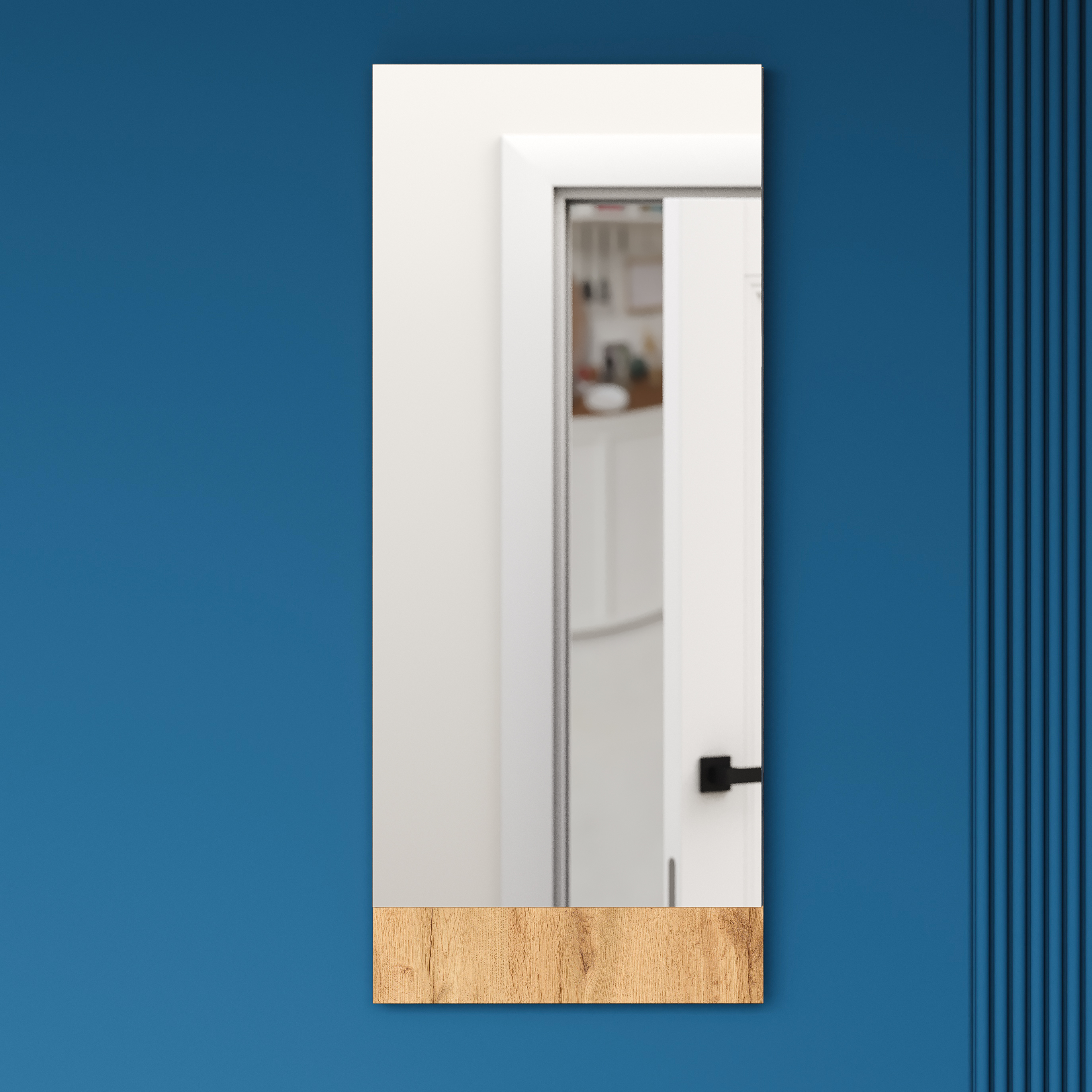 Зеркало DIWO Кострома 40х95 дуб вотан