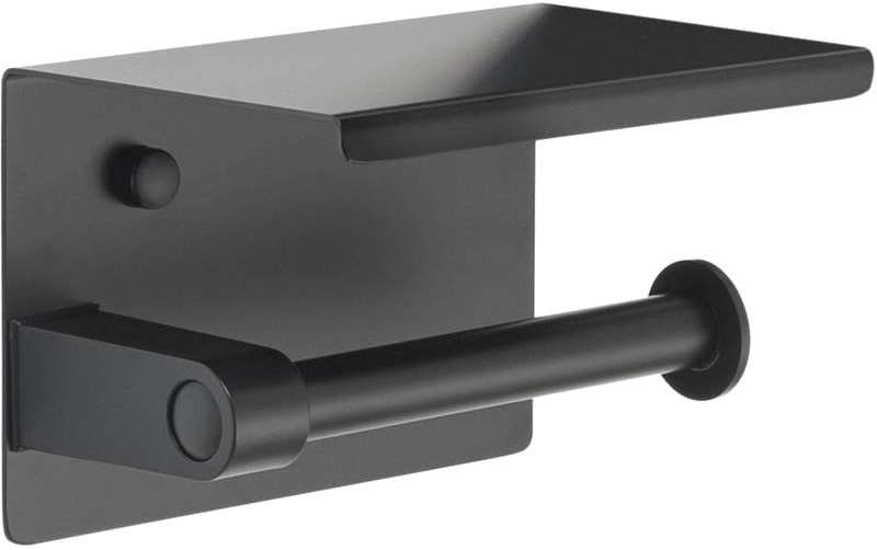 Держатель туалетной бумаги Sapho Simple Line 283914 с полкой для телефона