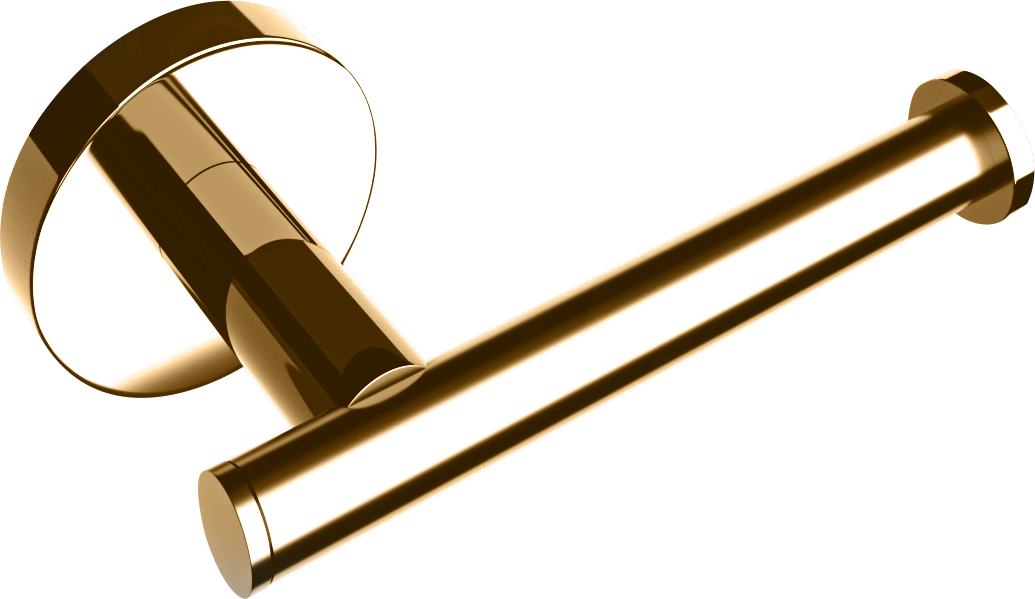 Держатель для туалетной бумаги DEKOR BANYO Alina Gold A40 407 02 настенный, золото купить в Тамбове