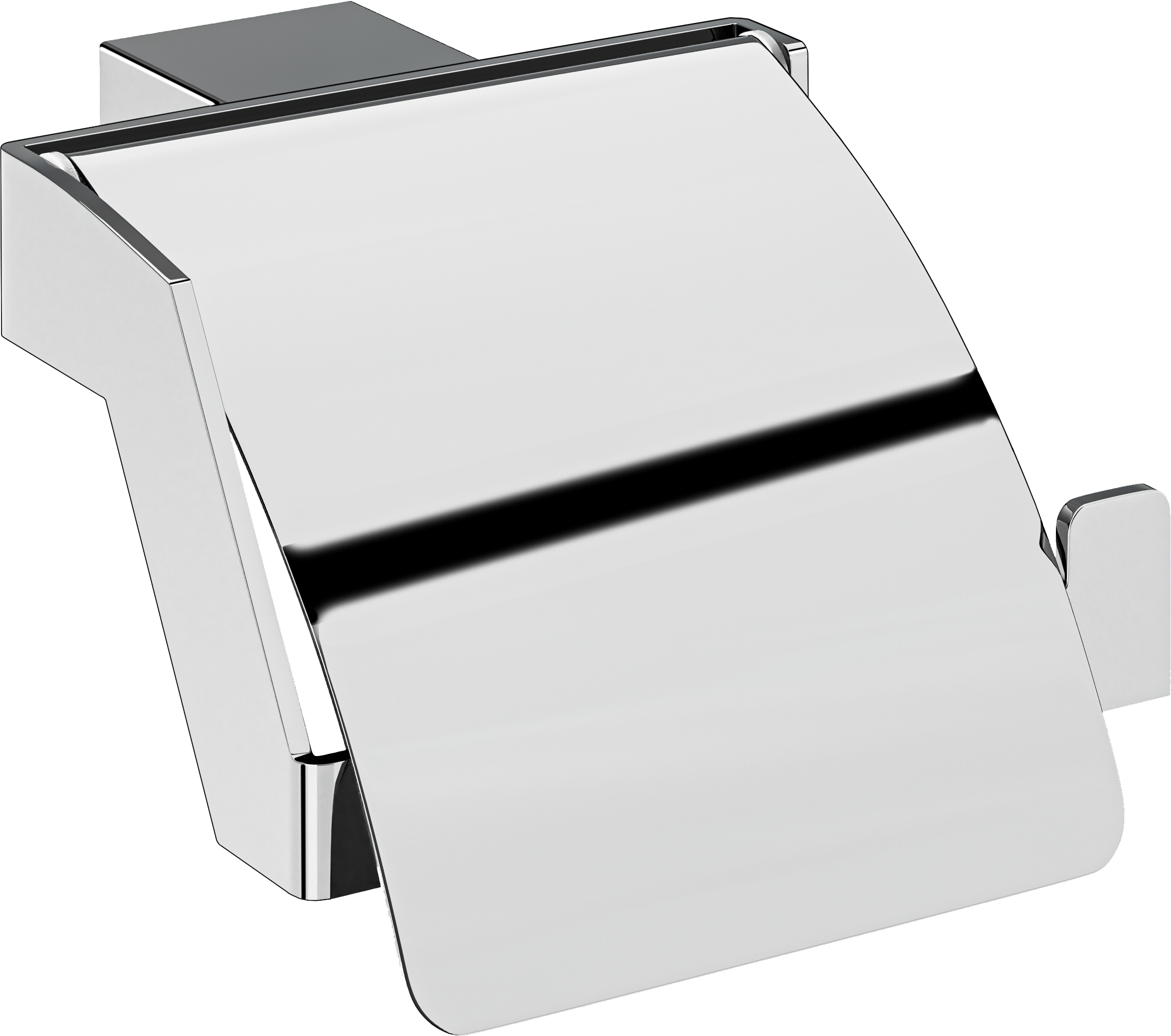 Держатель для туалетной бумаги DEKOR BANYO SS 304 SS304 007 10 настенный, брашированный хром купить в Тамбове