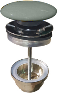Донный клапан для раковины ArtCeram ACA038 grigio oliva