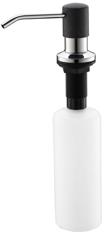 Дозатор для кухонной мойки Domaci Солерно 401 антрацит купить в Тамбове