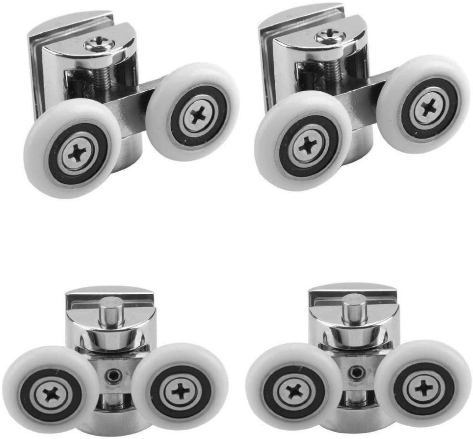 Душевая дверь в нишу DIWO Смоленск 120 см, профиль хром матовый купить в Тамбове