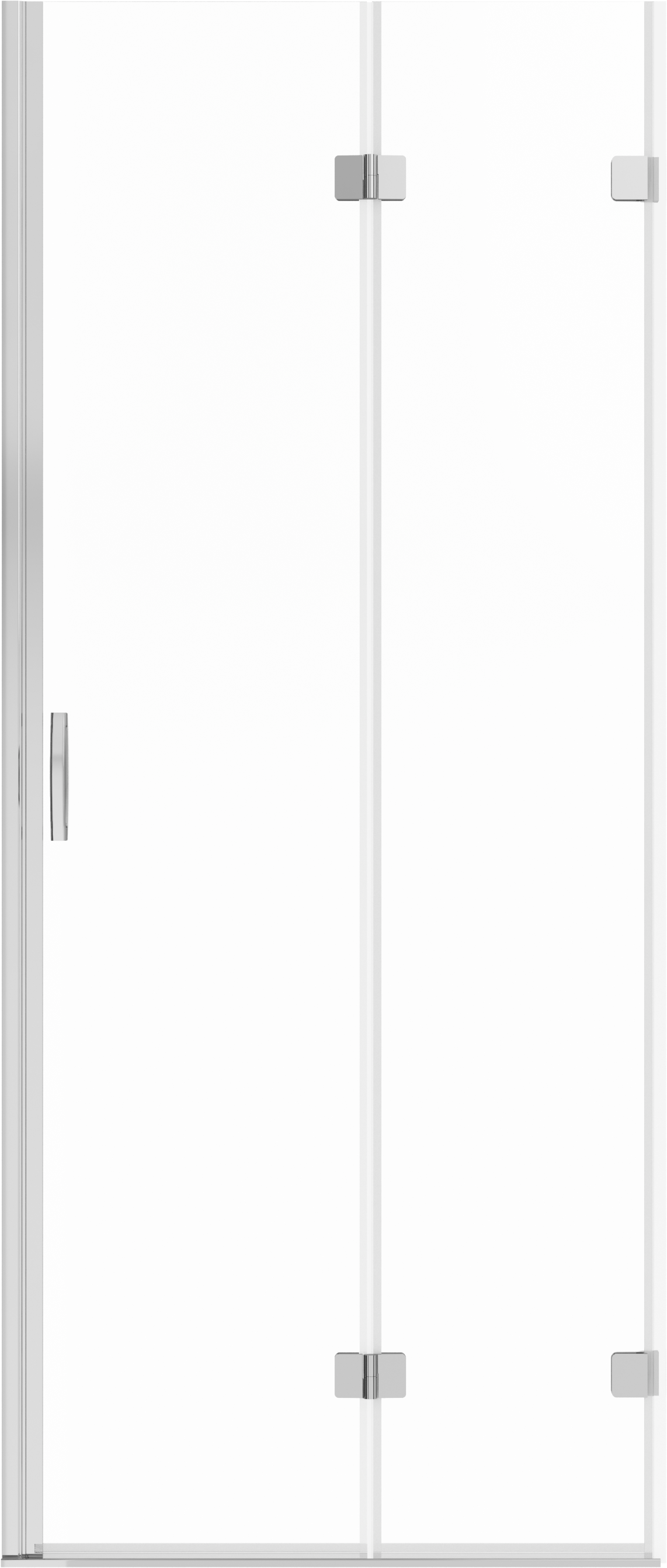 Душевая дверь в нишу Artemis Ares 80 см, хром