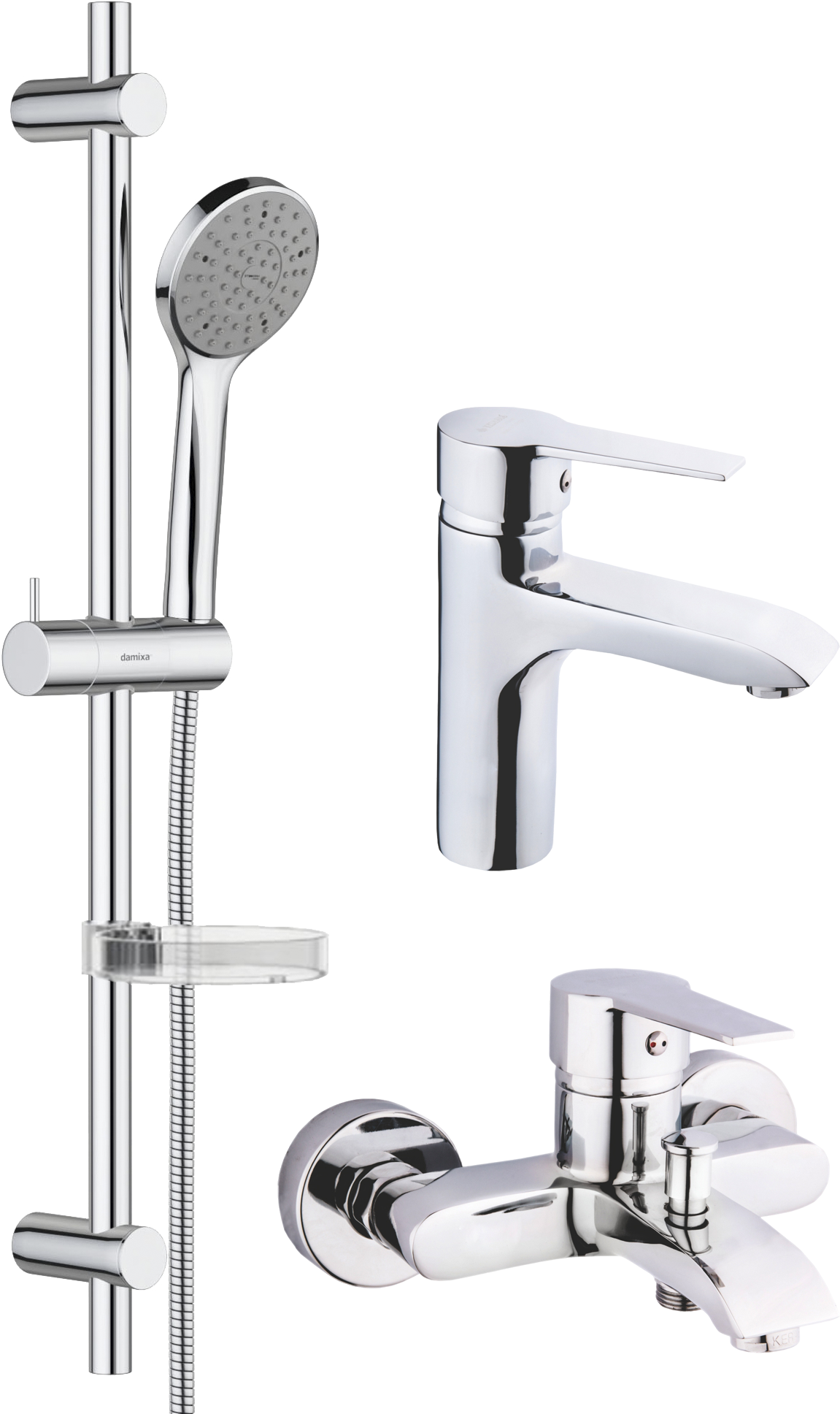 Комплект для ванной STWORKI HFDB91000 + MG-SH01+ MG-SH02