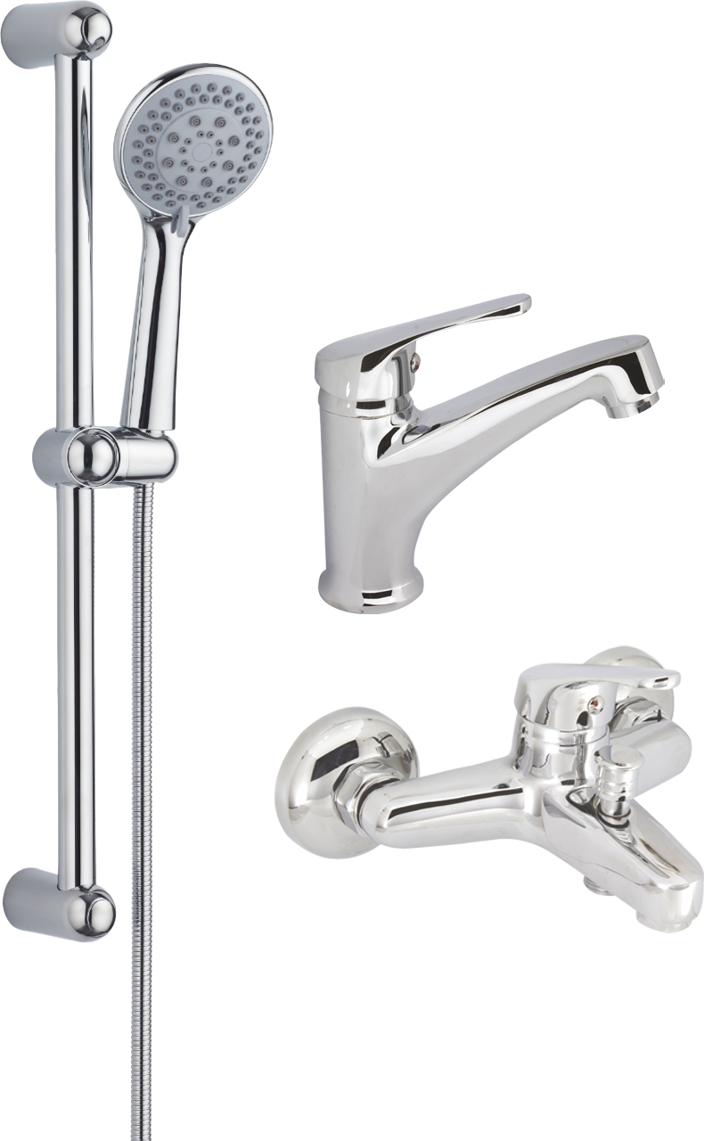 Душевой комплект STWORKI ES-11cr + MG-SRN100 + MG-SRN203