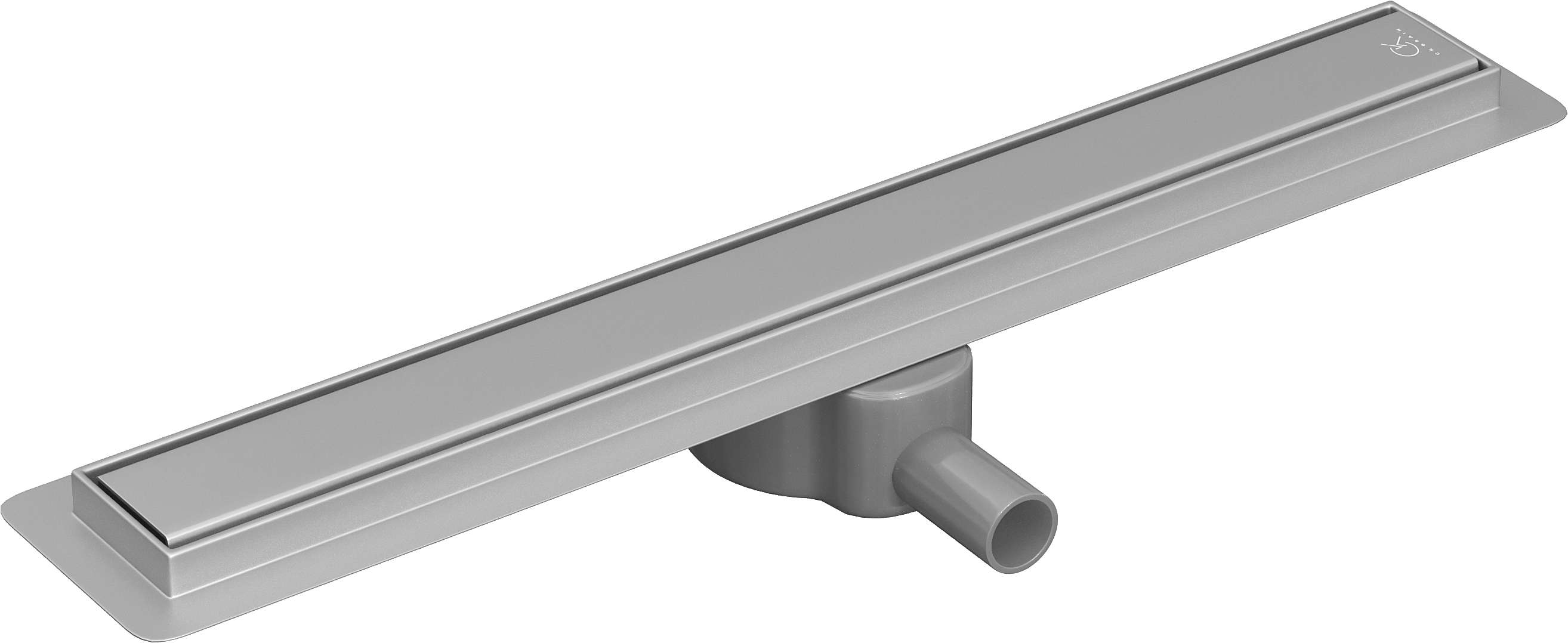 Душевой лоток CK DRAIN AQPP01-70 Inoks 70 см, из нержавеющей стали, решетка щелевая/под плитку купить в Тамбове