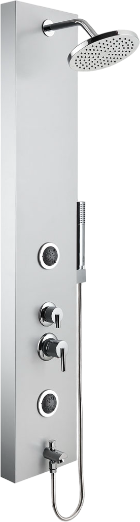 Душевая панель VitrA Move A45813 серебро