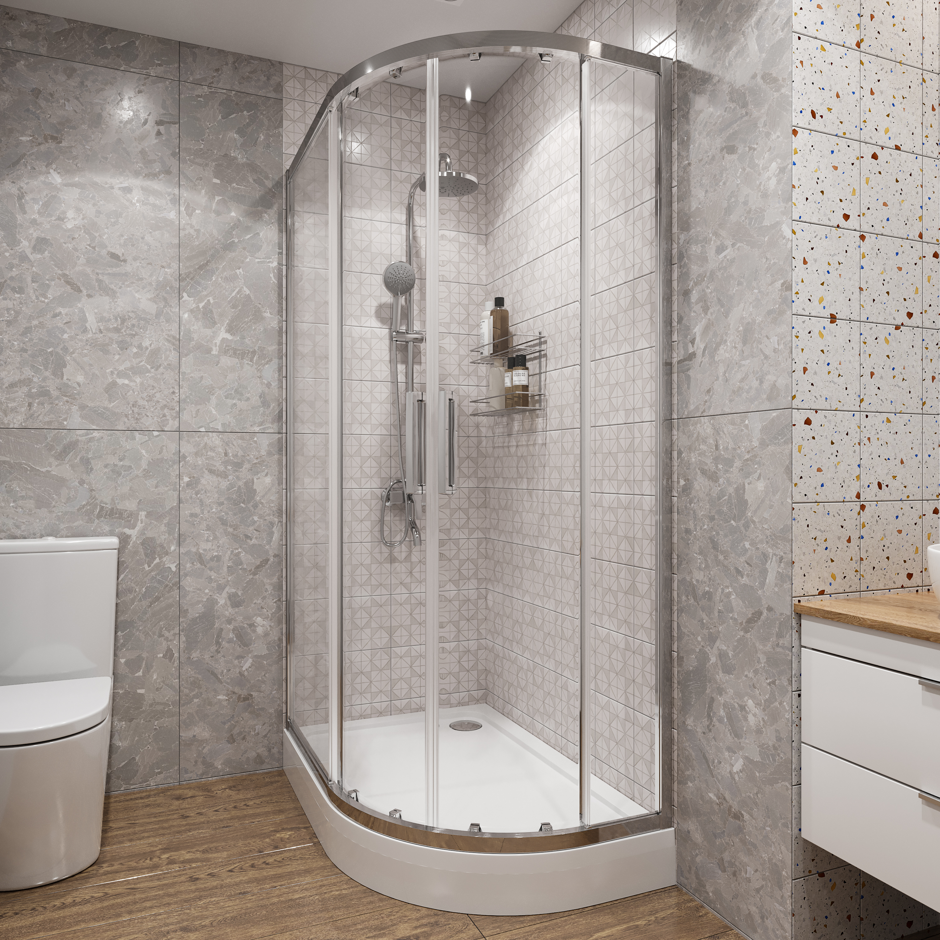 Поддон для душа STWORKI Хельсинки 120x80 L, с сифоном купить в Тамбове