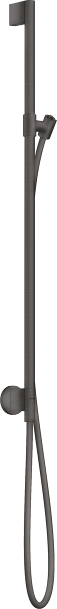 Душевая штанга Axor One 48792340 шлифованный черный хром