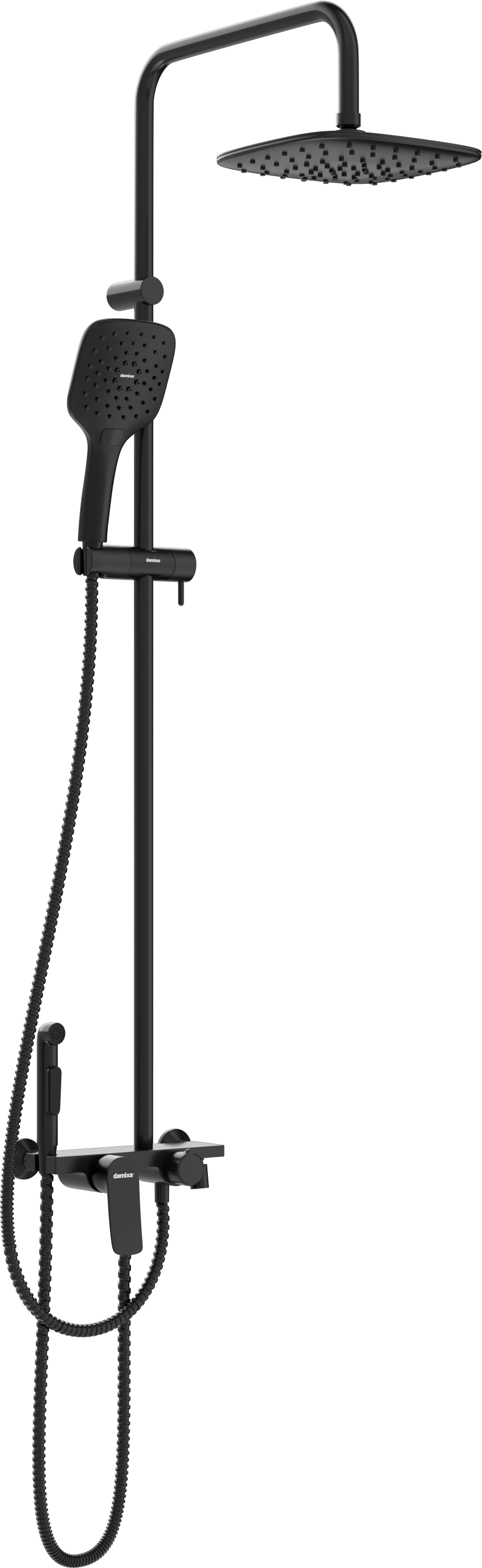 Душевая стойка STWORKI Хаммель HFXAM78300 черная