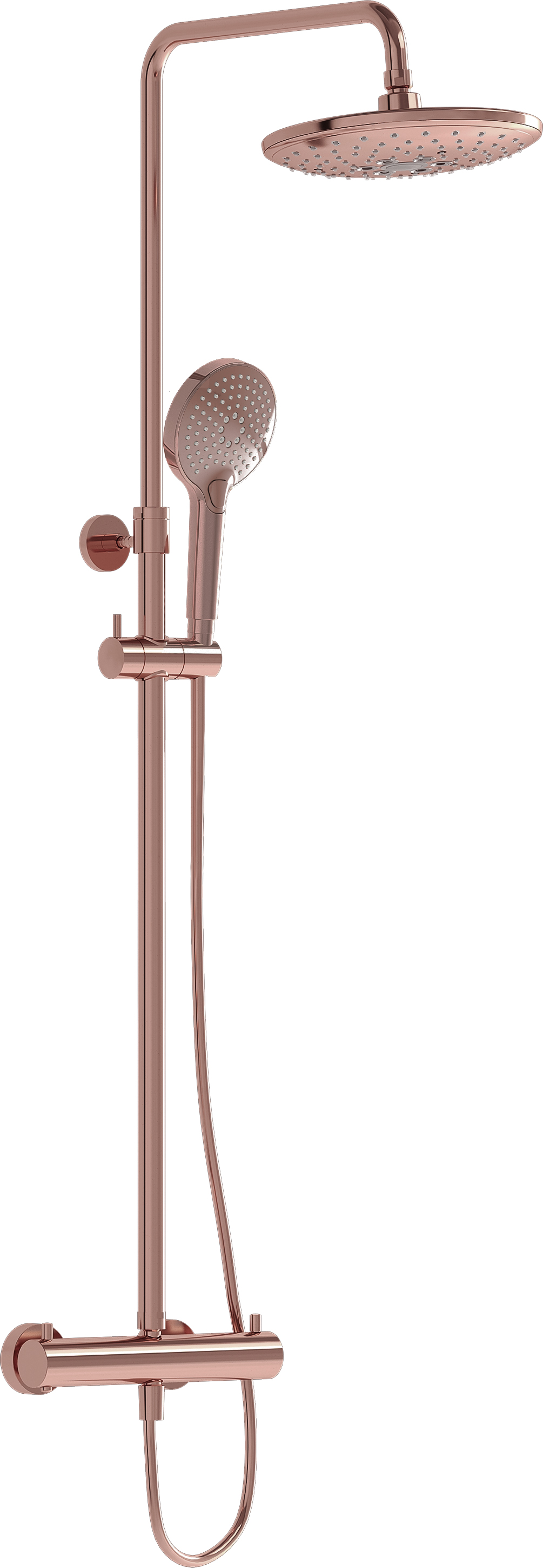 Душевая стойка VitrA AquaHeat A4720526EXP медь