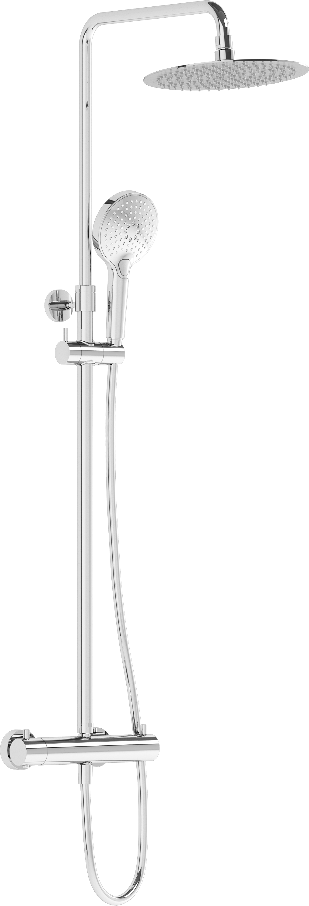 Душевая стойка VitrA AquaHeat A47201EXP хром