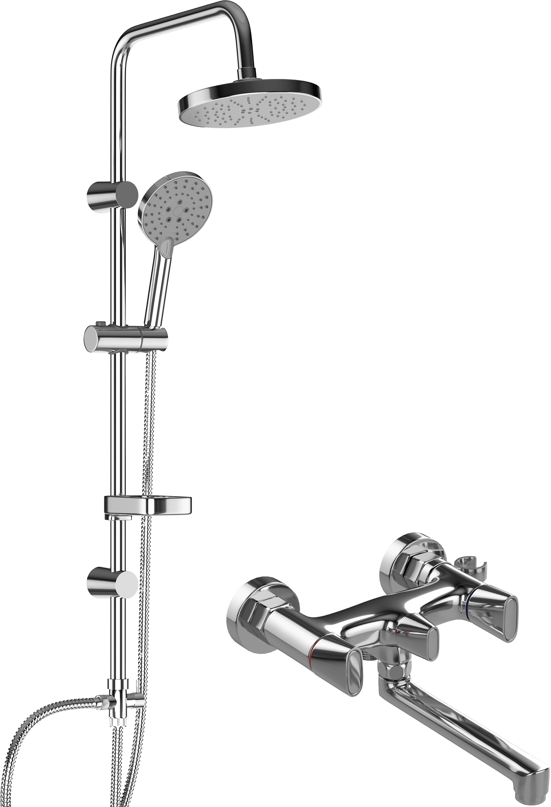 Душевая стойка DIWO Тольятти TO-03cr