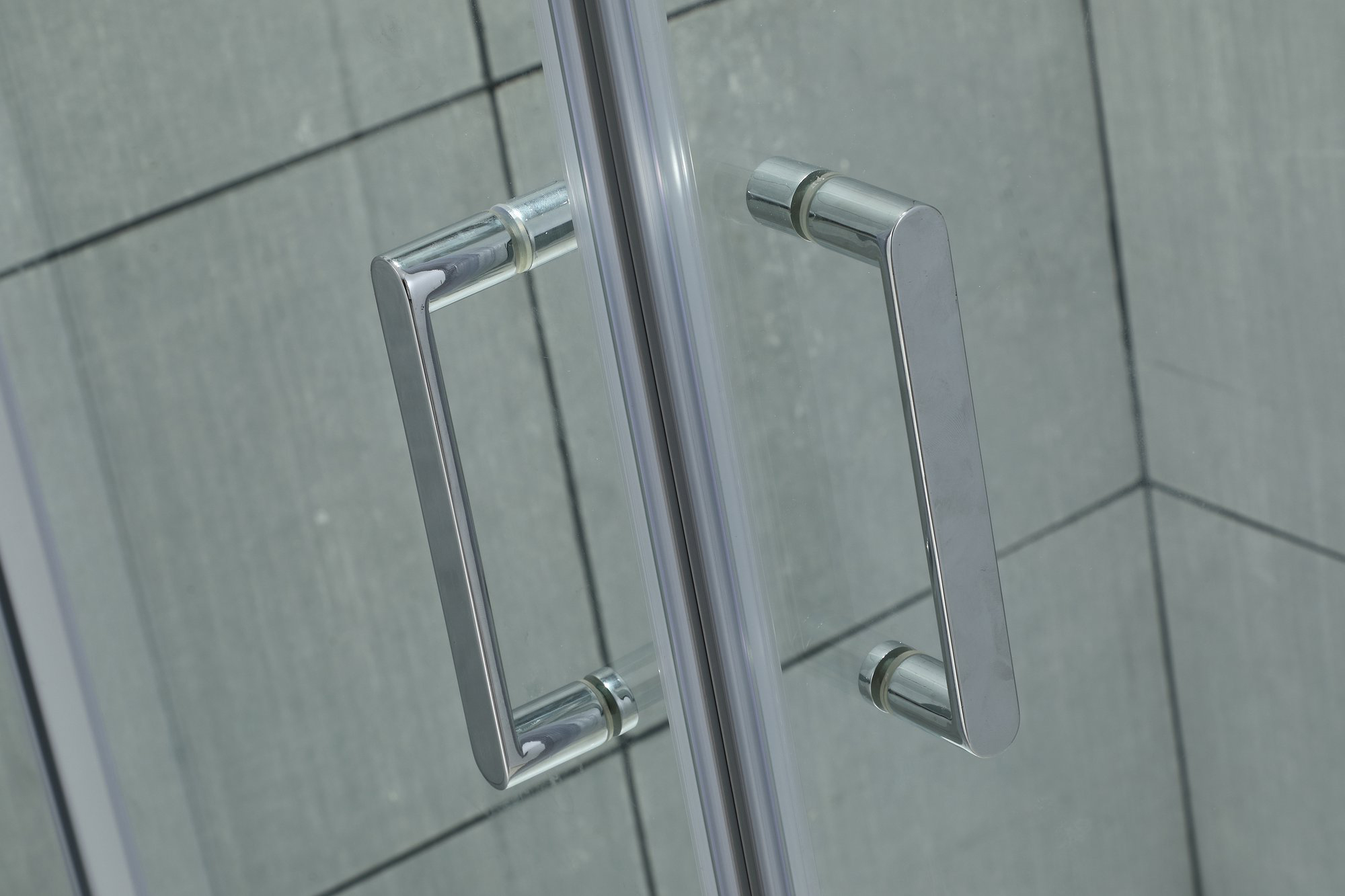 Душевой уголок DIWO Кострома 100х100 профиль хром матовый купить в Тамбове