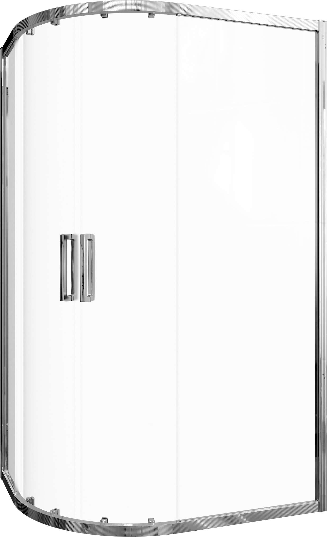 Душевой уголок STWORKI Лунд 110x80 см профиль хром глянец