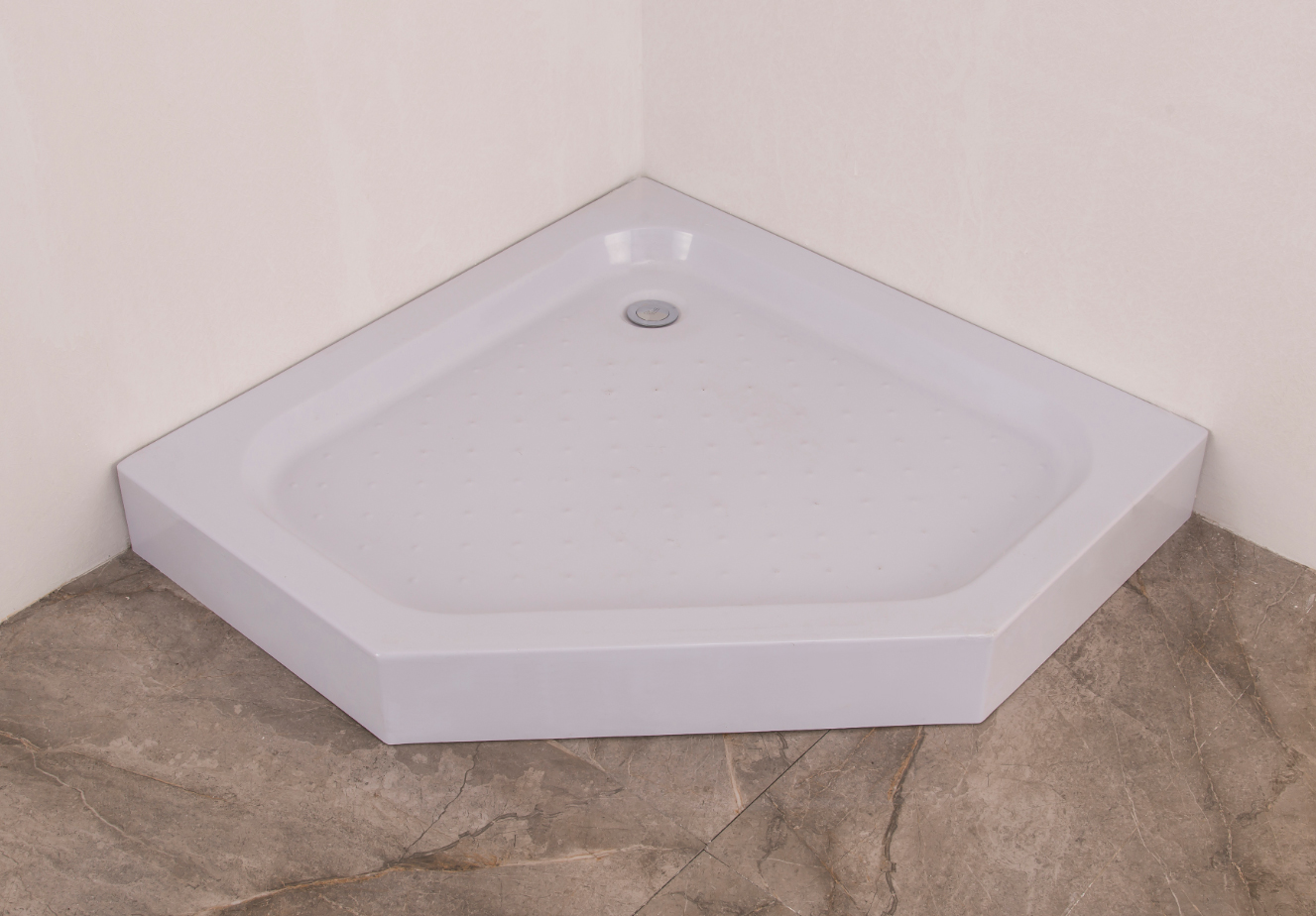 Душевой уголок DIWO Ростов 90х90 см профиль хром матовый, стекло матовое, с поддоном купить в Тамбове