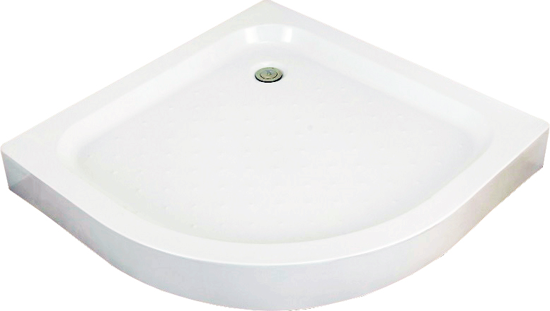 Душевой уголок DIWO Коломна 80х80 профиль хром матовый, стекло матовое, с поддоном купить в Тамбове