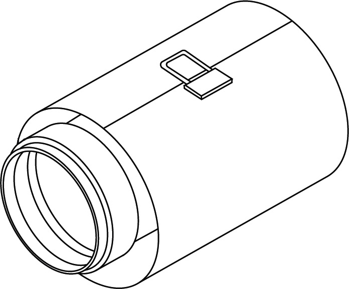 Муфта Protherm разъёмная 80/125 мм