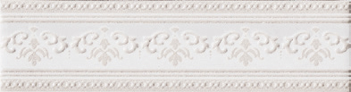 Бордюр Ascot Preciouswall Statuario Ornamenta Listello 6,5x25