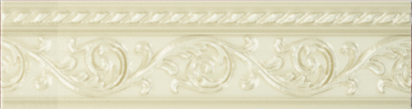 Бордюр Ape Ceramica Caprichosa Moldura Yara Vainilla