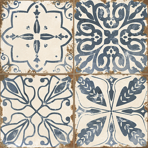 Декор Grasaro Rust G-186/M/d01/400x400x8 бежевый