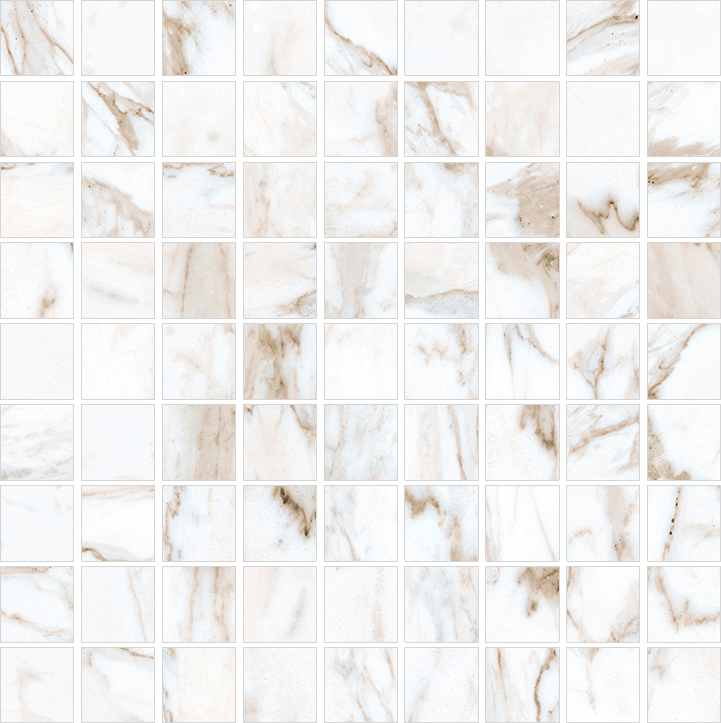 Мозаика Kerranova Marble Trend K-1001/LR/m01 Calacatta Gold 30x30