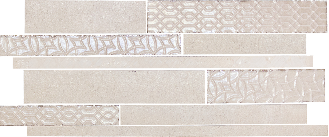 Мозаика Naxos Ceramica Raku Brick Cord 25,9x60,2