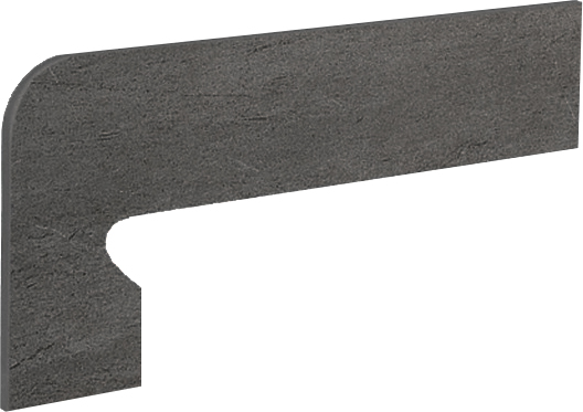 Плинтус Exagres Mediterraneo Grafito Izquerdo левый