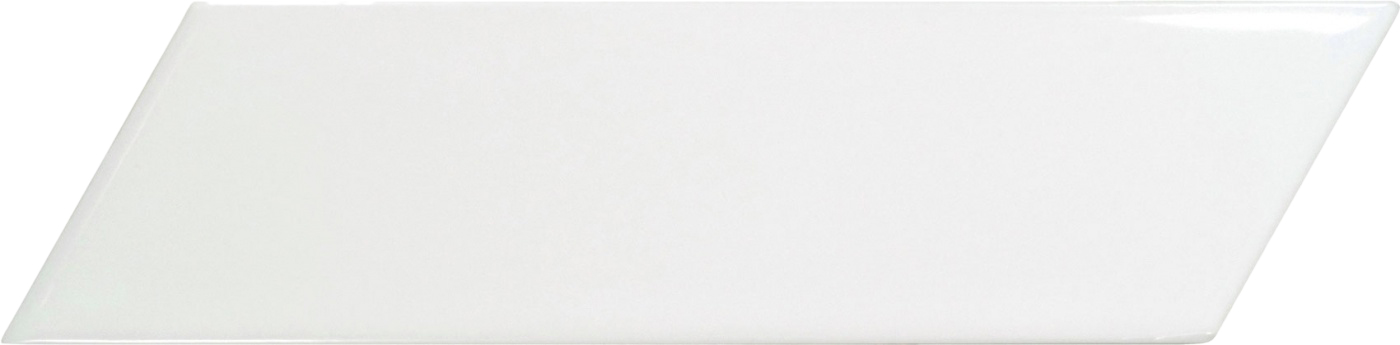 Плитка настенная Equipe Chevron White Left