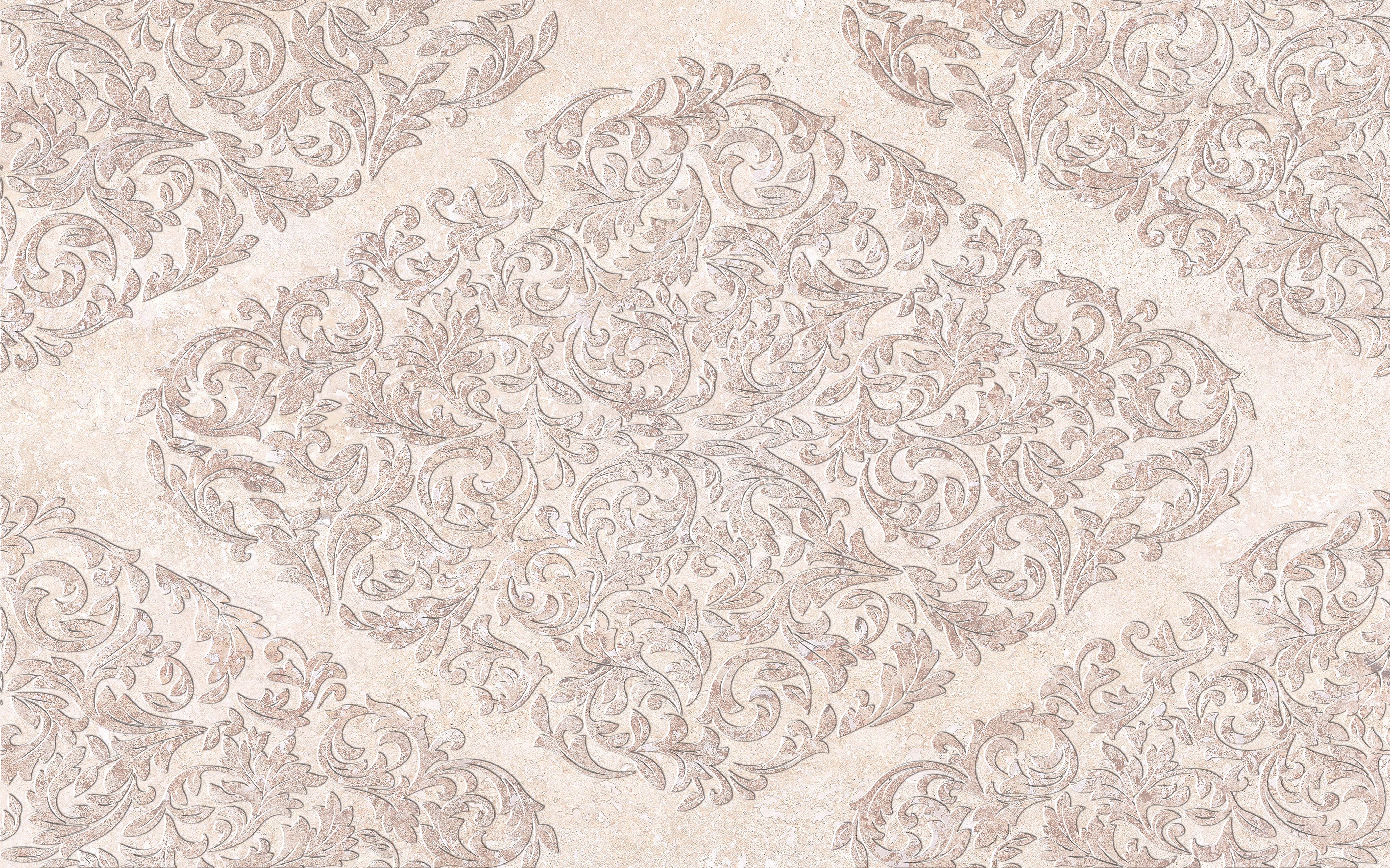 Плитка настенная Global Tile Antico 10101004892 40x25 бежевая, с рисунком