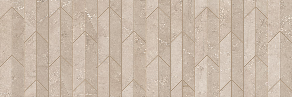 Плитка настенная Global Tile Play GT912VG 75x25 бежевая, геометрия