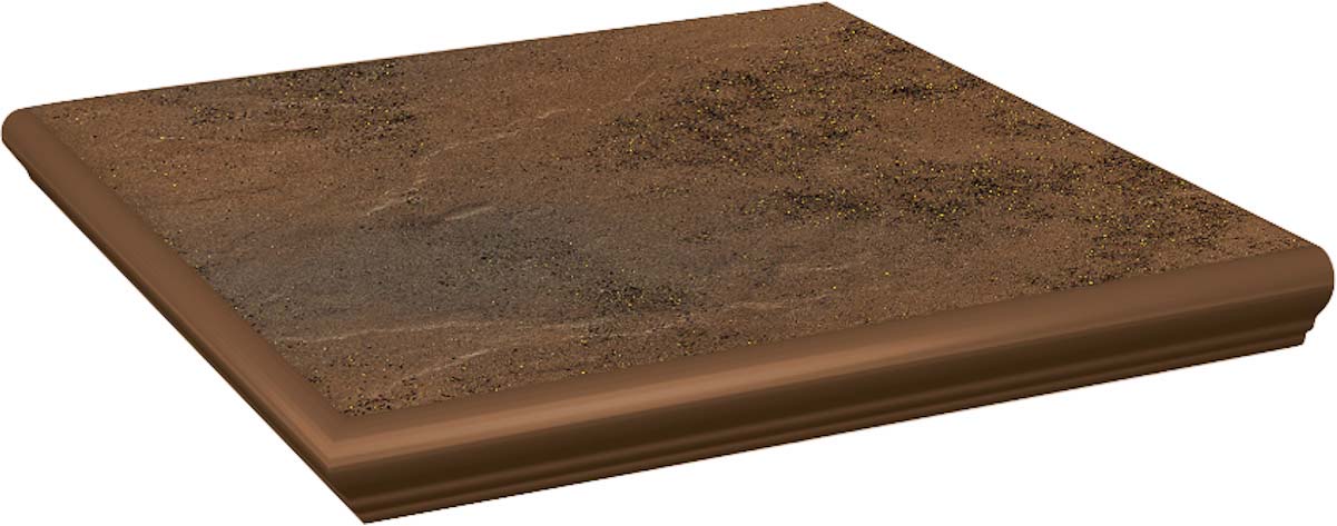 Ступени Ceramika Paradyz Semir Beige наружные с капиносом