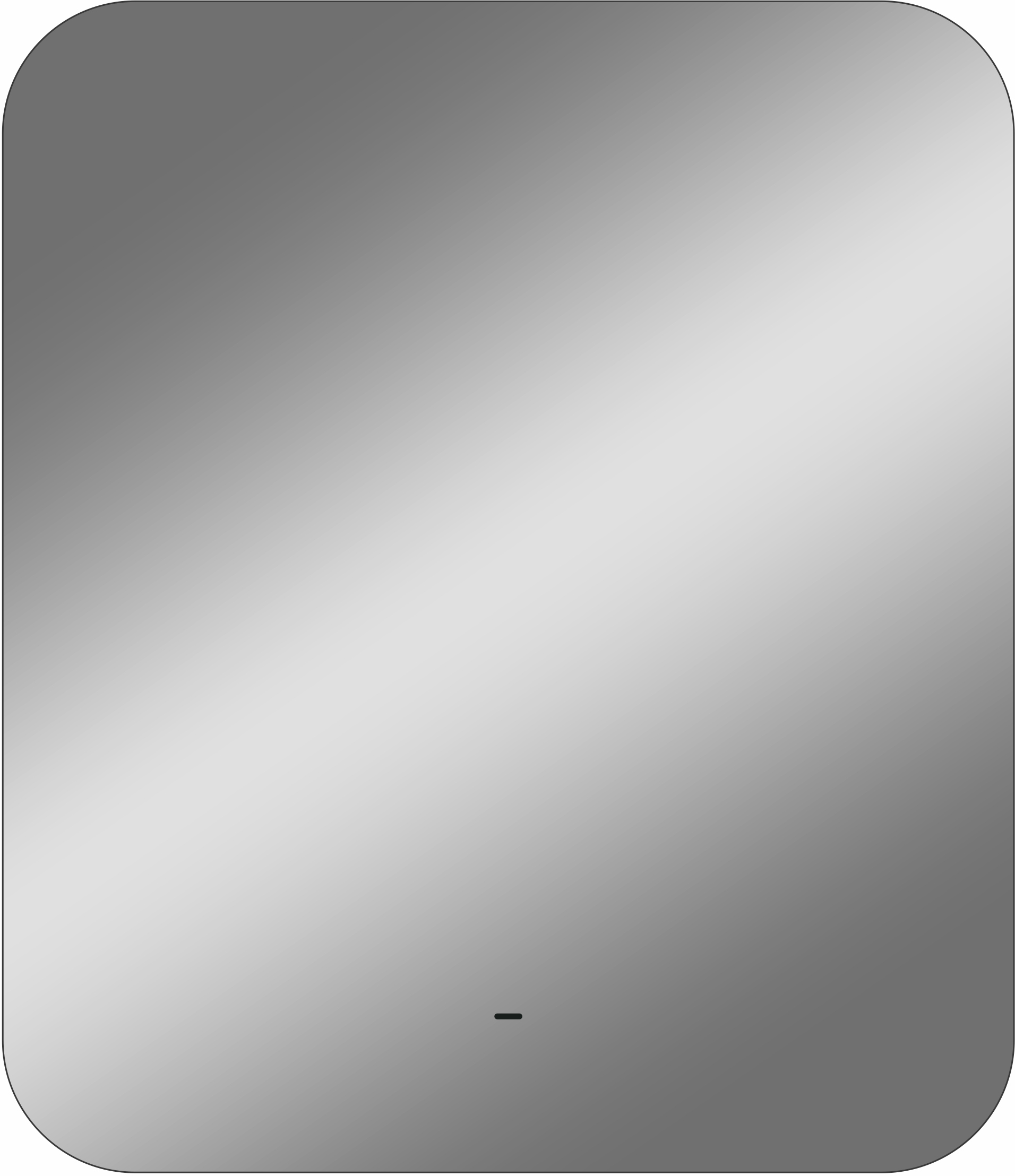 Комплект Раковина DIWO Ярославль 63 см, подвесная, фаянсовая, белая + Сифон Wirquin Минор 30718052 + Пьедестал 70 см, квадратный, фаянсовый, белый + Зеркало Кострома 60 с подсветкой купить в Тамбове