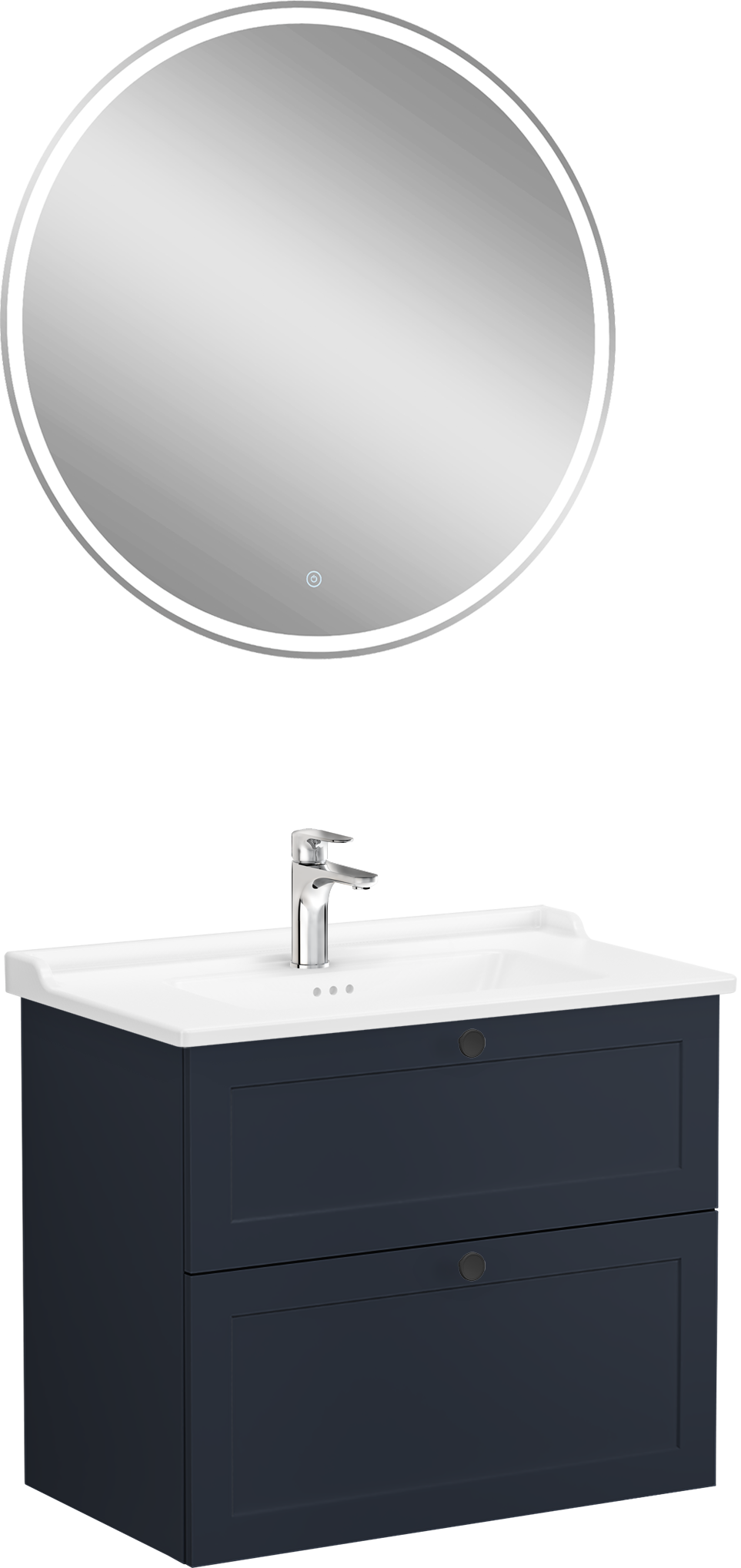 Мебель для ванной VitrA Root Classic 80 темно-синяя