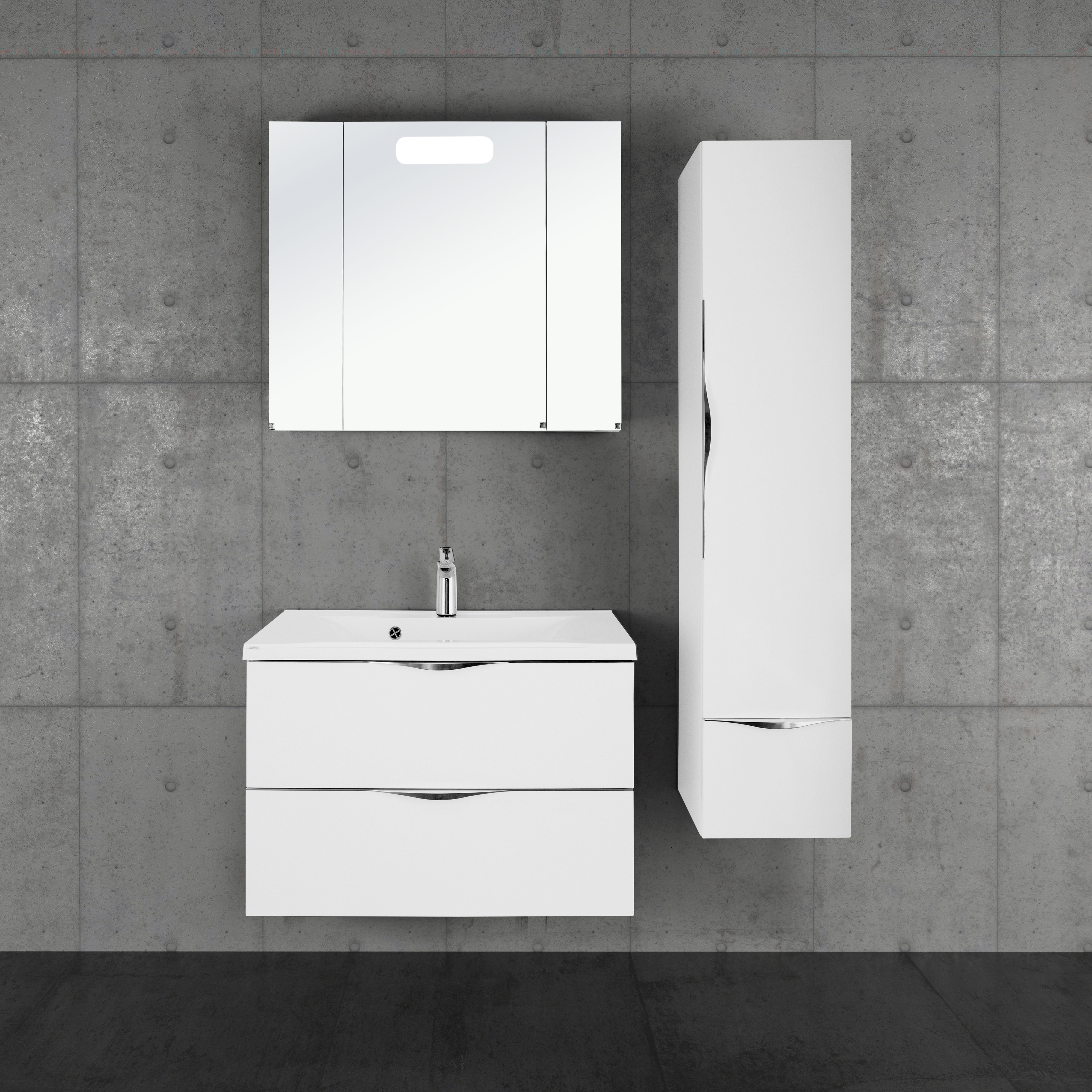 Мебель для ванной Vod-Ok Марко 80 белая