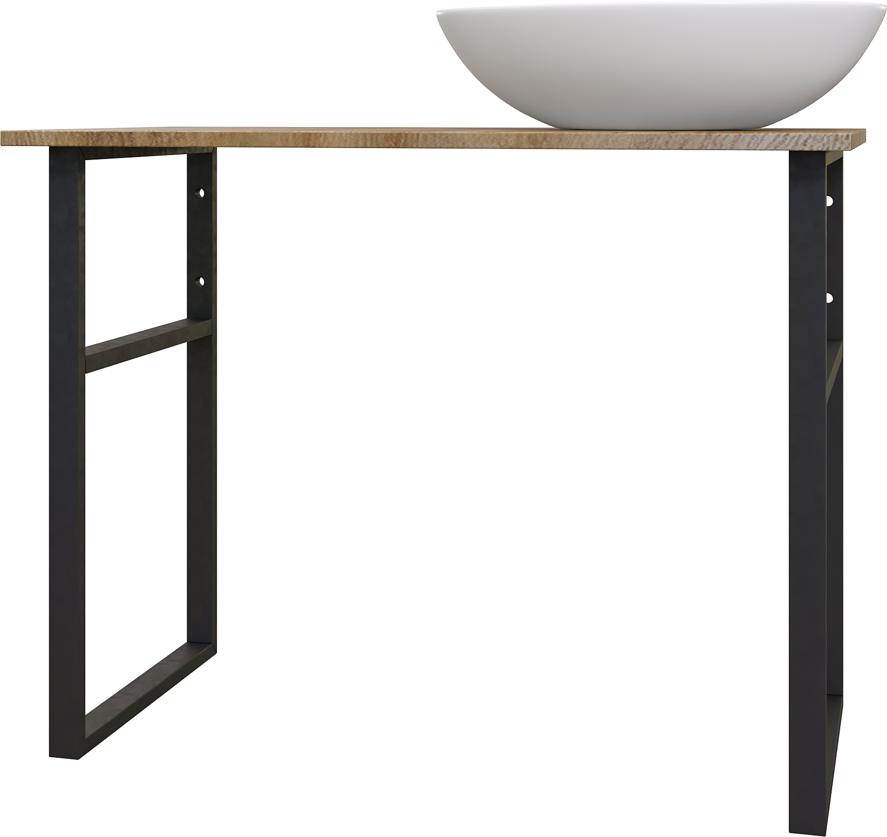 Мебель для ванной комнаты DIWO Элиста 100 светлое дерево, с раковиной Moduo 55 Leaf (комплект, гарнитур) купить в Тамбове