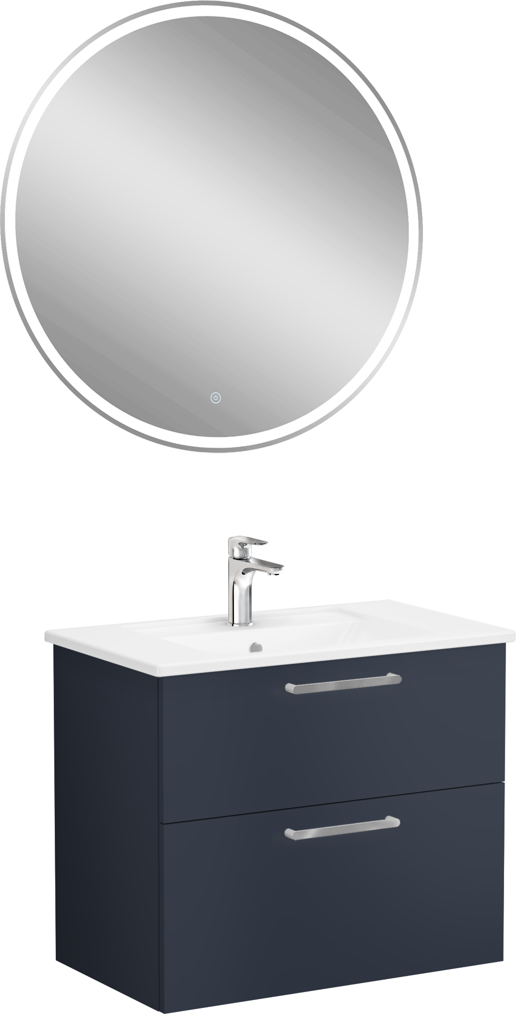 Мебель для ванной VitrA Root Flat 80 темно-синяя