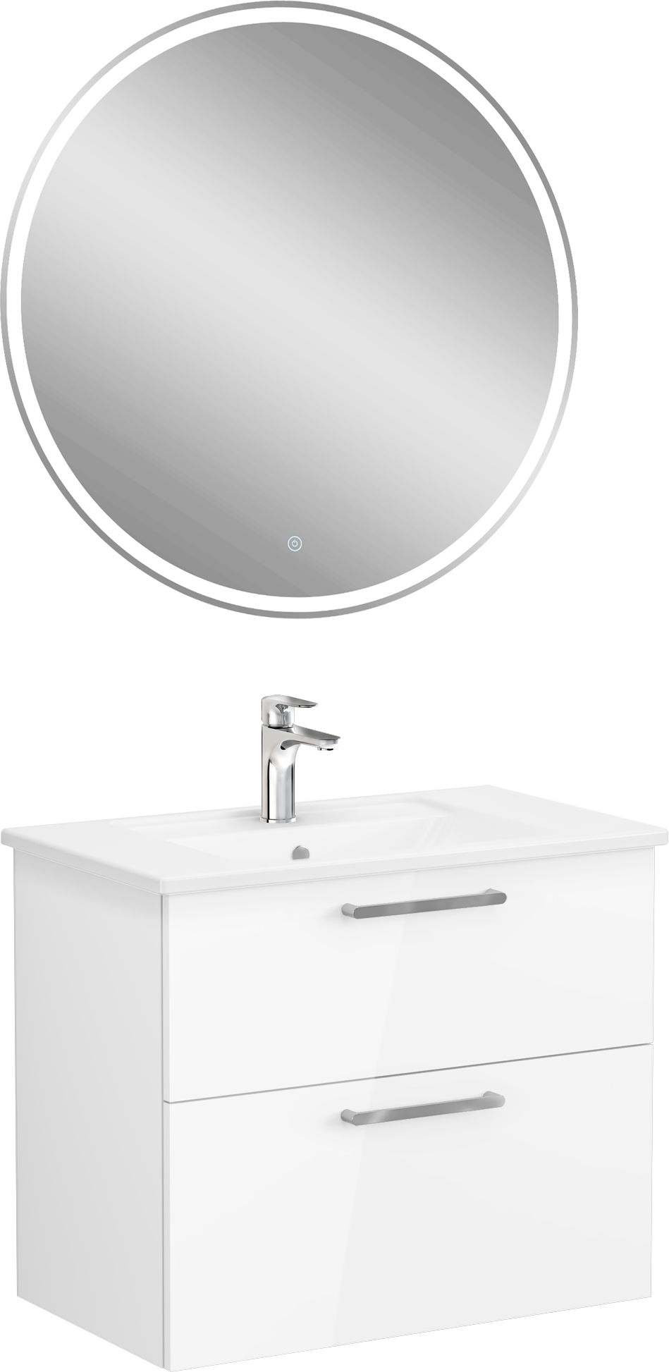 Мебель для ванной VitrA Root Flat 80 белый глянец