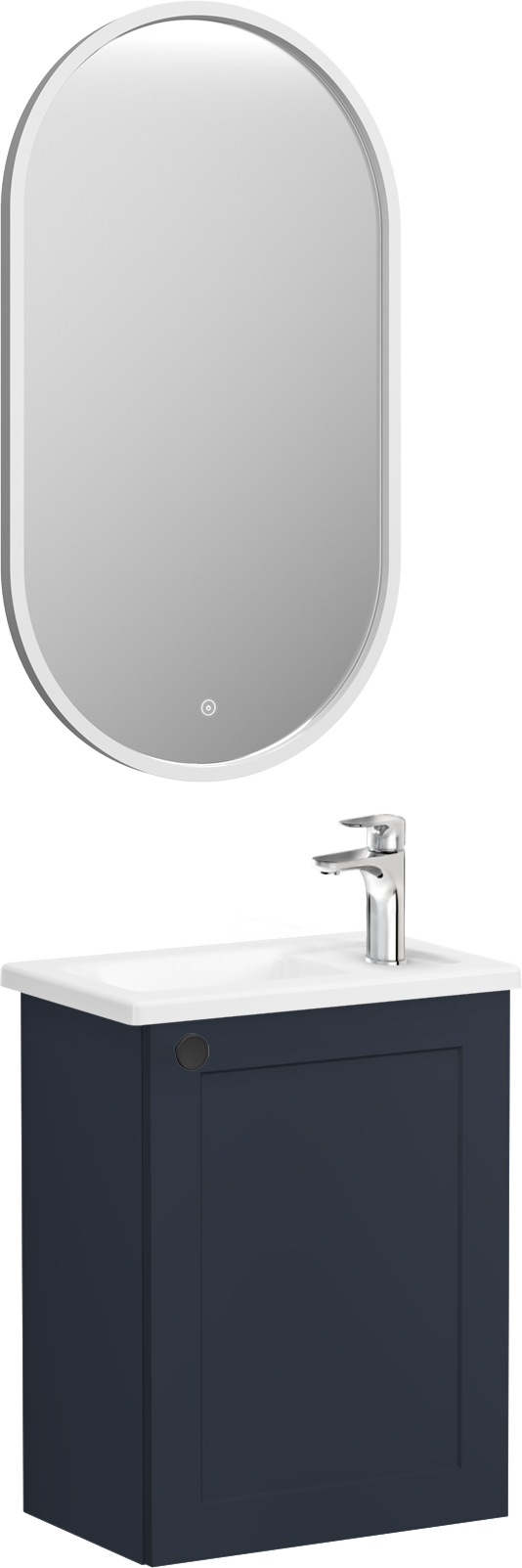 Мебель для ванной VitrA Root Classic 45 R темно-синяя