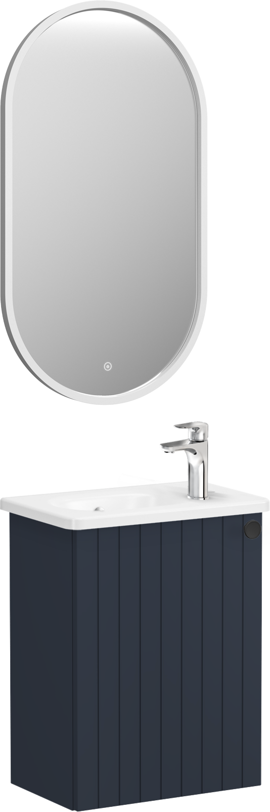 Мебель для ванной VitrA Root Groove 45 L темно-синяя