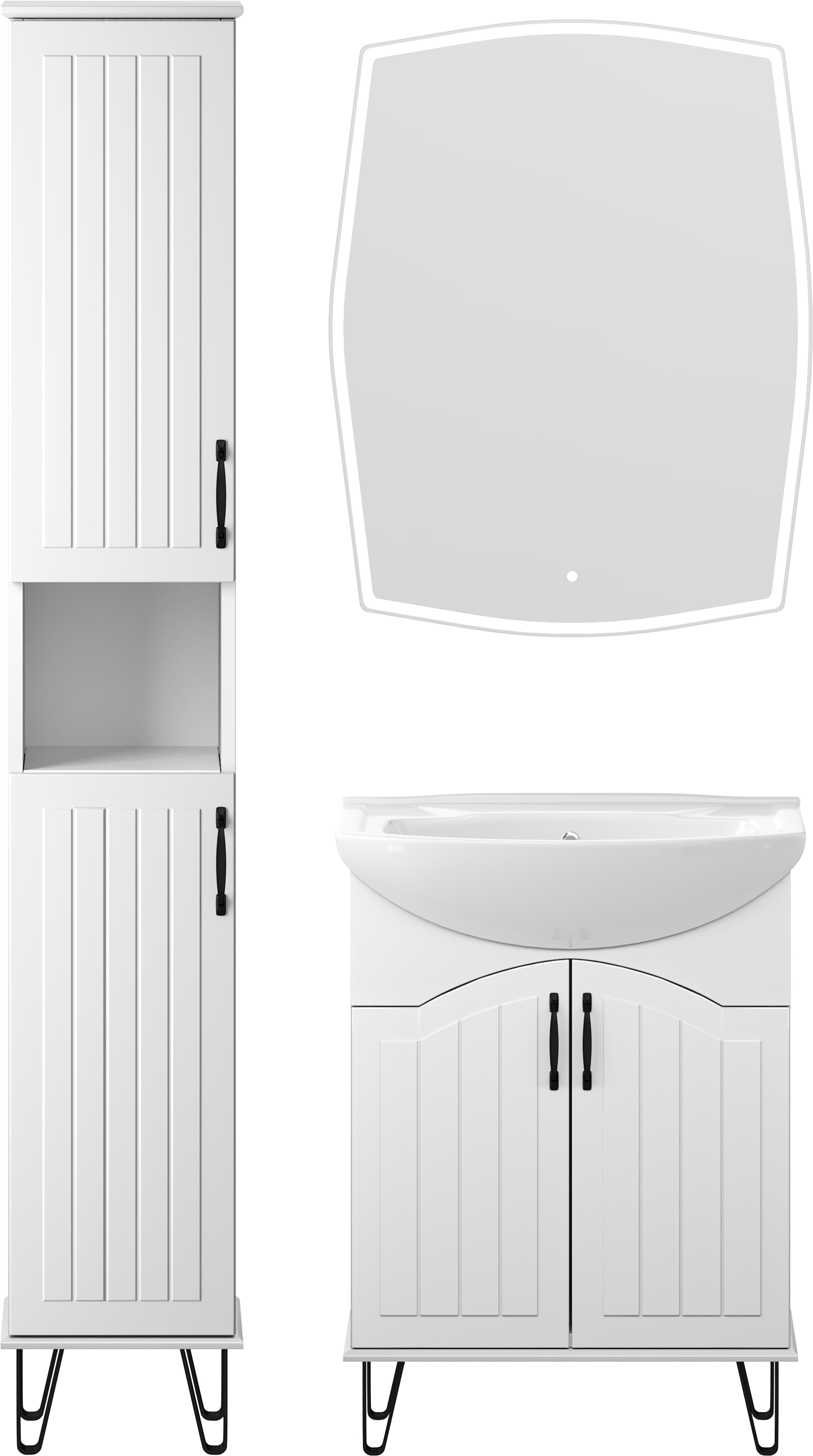 Мебель для ванной комнаты DIWO Сочи 65 белая купить в Тамбове